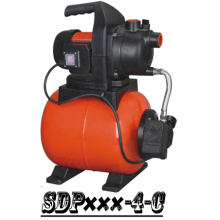 (SDP600-4-C) Ménage, auto-amorçantes Jet jardin eau surpresseur avec réservoir